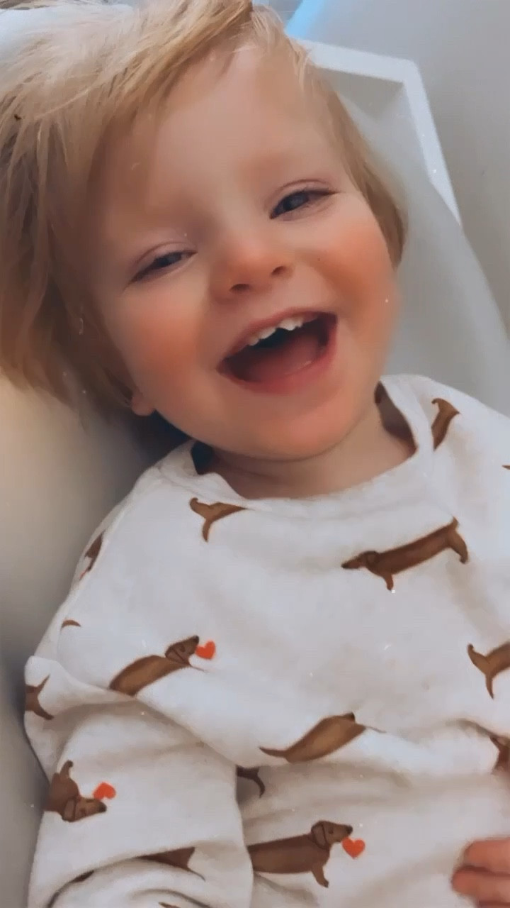 nothin’ quite like those delusional tired 😴 post church nursery giggles 🤭- he was soooo tired and thought everything was HILARIOUS 🤣😂Oh, how I love this HAPPY boy so!!! 🤭🥰😍👼🏼💝

#LTKbaby #LTKhome #LTKfamily