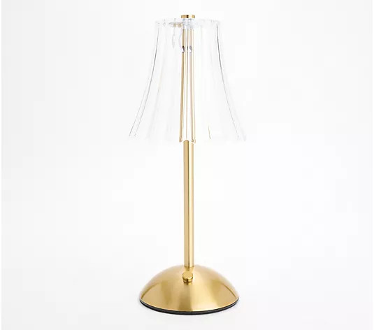 Bell & Howell Retro Rechargeable 11.2" Lamp w/ Touch Control - QVC.com | QVC