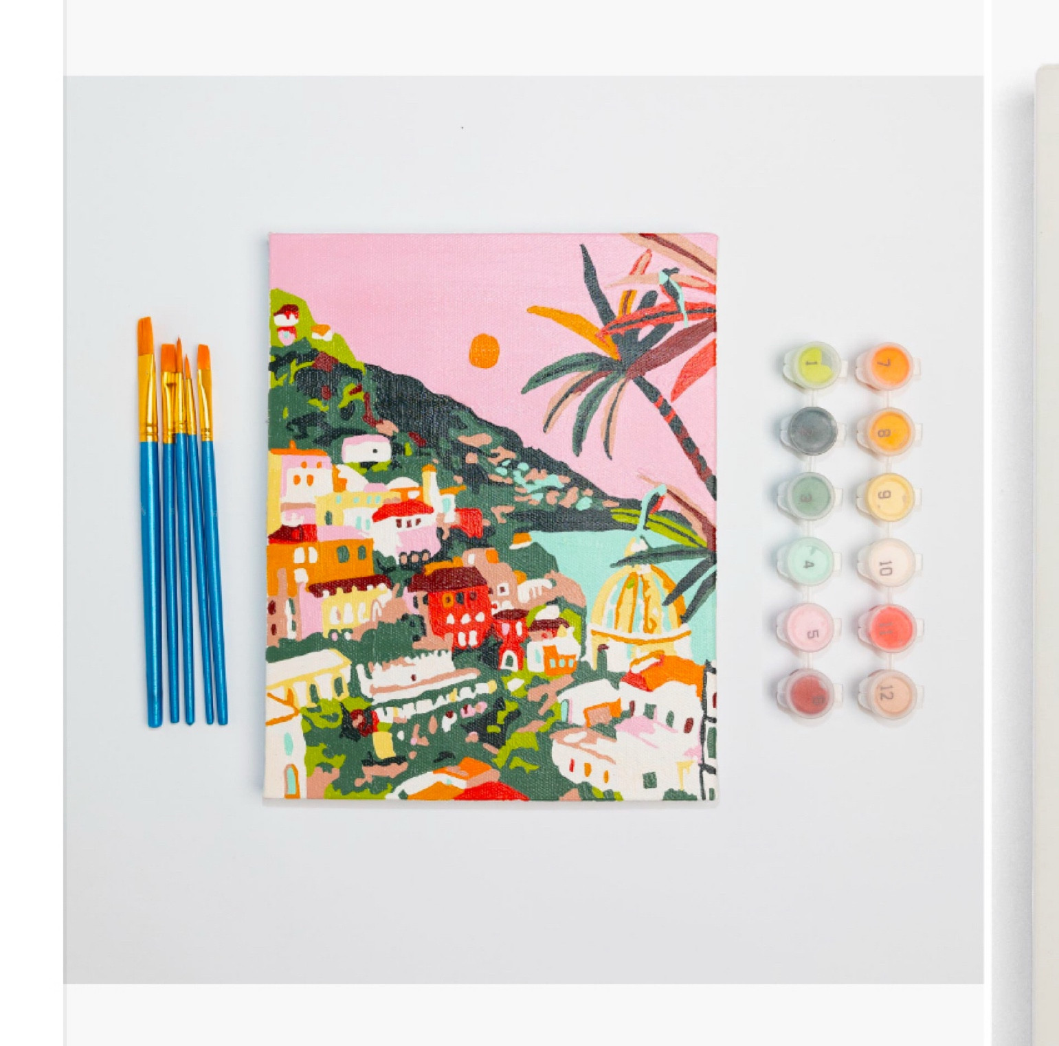 Winter has me dreaming of a getaway. This set is the actual view we had out of our hotel room in Amalfi. Immediate add to cart. This will keep me busy during the next snowstorm! 