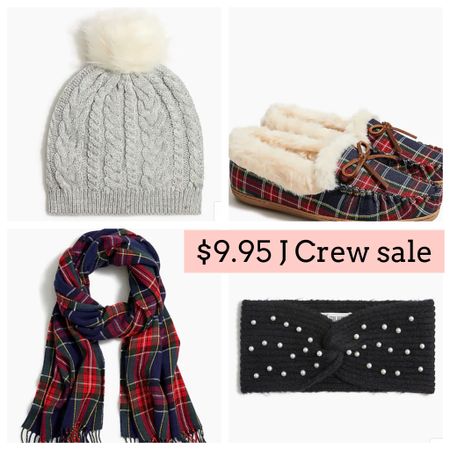 Gift ideas. Winter accessories. Slippers. Scarf. Hat. J Crew. Stocking stuffers 

#LTKGiftGuide #LTKsalealert #LTKunder50