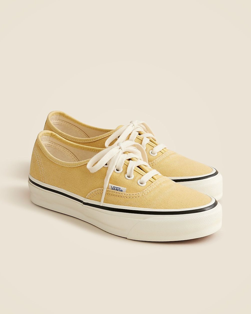Vans® Premium Authentic sneakers in salt-wash canvas | J. Crew US