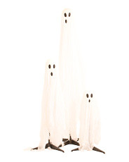 Set Of 3 Outdoor Safe Standing Led Lighted Ghosts | Halloween | Marshalls | Marshalls