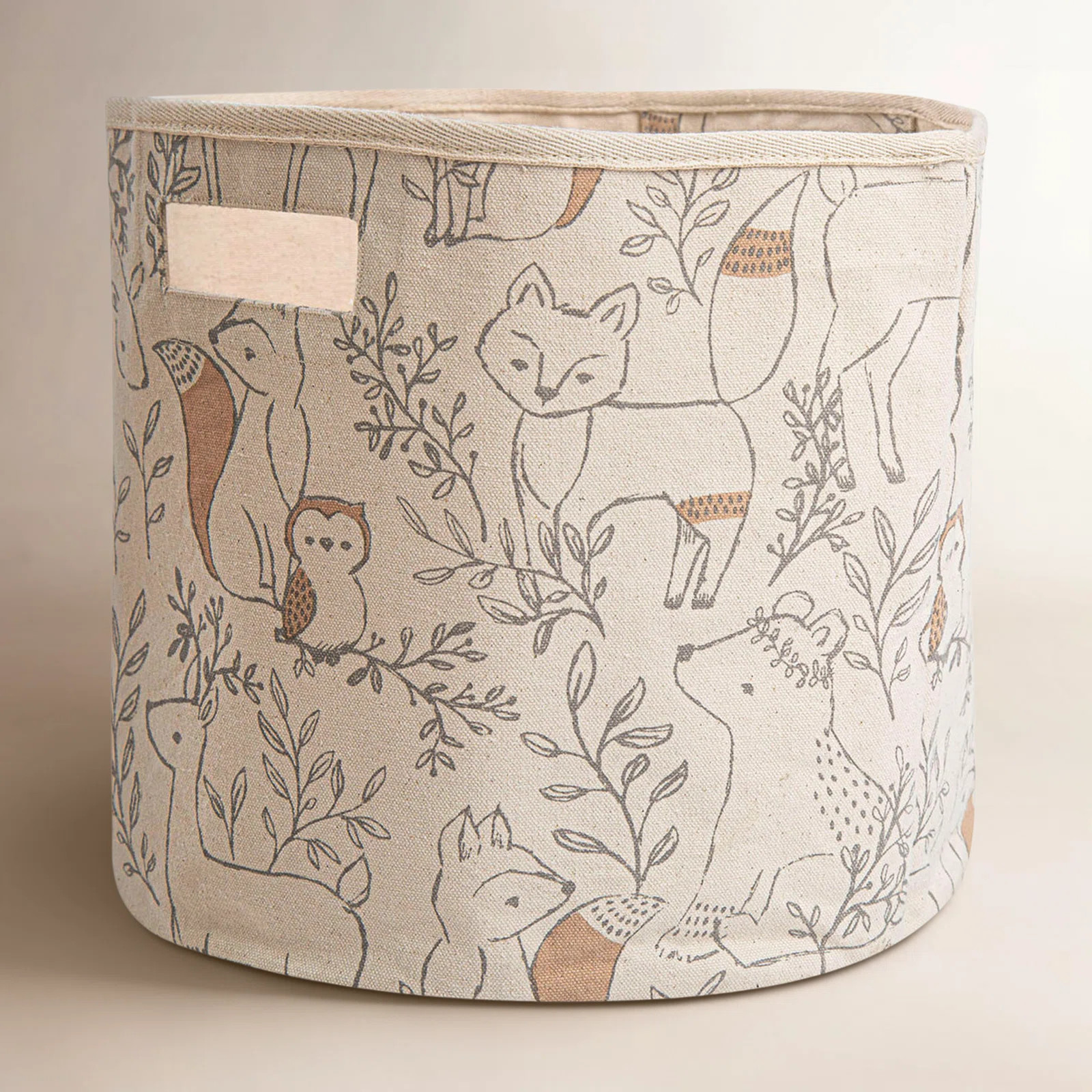 Gardenia Woodland Animal Storage Bin For Nursery or Kid's Room | Wayfair North America