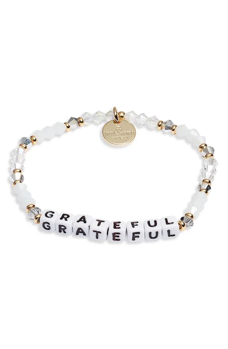 Grateful Beaded Stretch Bracelet | Nordstrom
