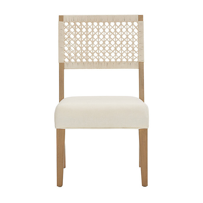 Kallie Woven Rope Dining Chair Set of 2 | Ballard Designs, Inc.