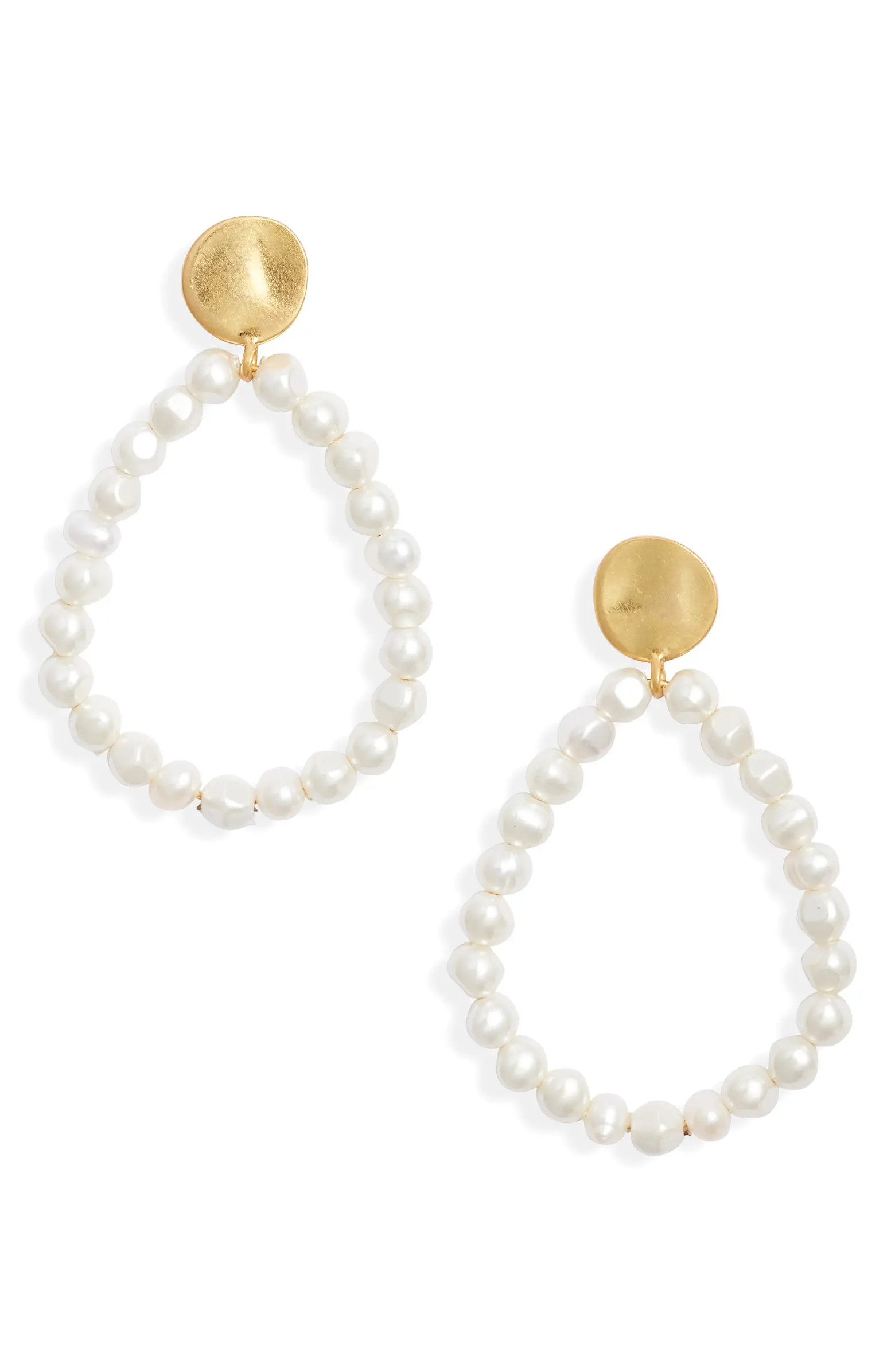 Freshwater Pearl Drop Earrings | Nordstrom