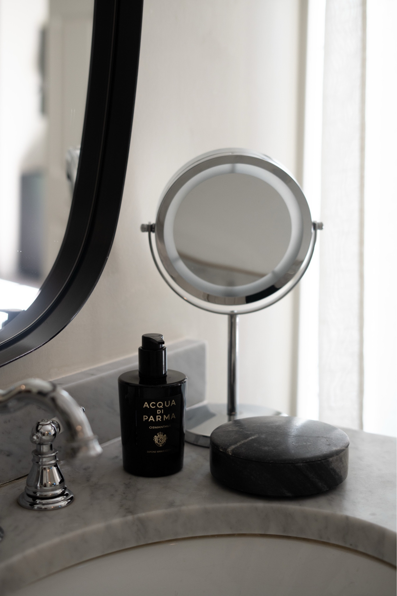 This mirror is an absolute life saver!! And the hand soap? Divine!!! And I use the marble box to store rubber bands and things! XxV 

#LTKHome #LTKSaleAlert #LTKStyleTip