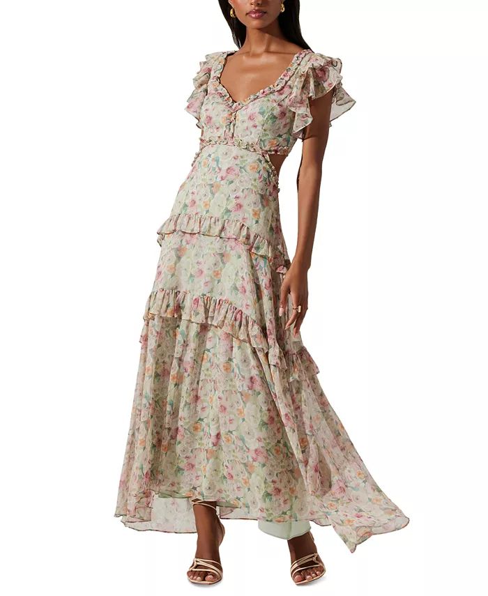 ASTR the Label Women's Mabel Maxi Dress - Macy's | Macy's
