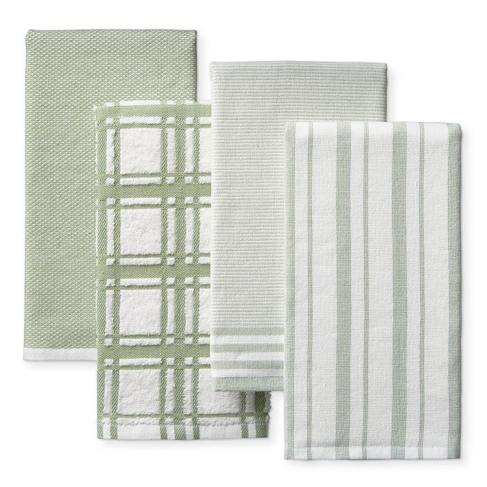 Williams Sonoma Super Absorbent Multi-Pack Dishcloths | Williams-Sonoma