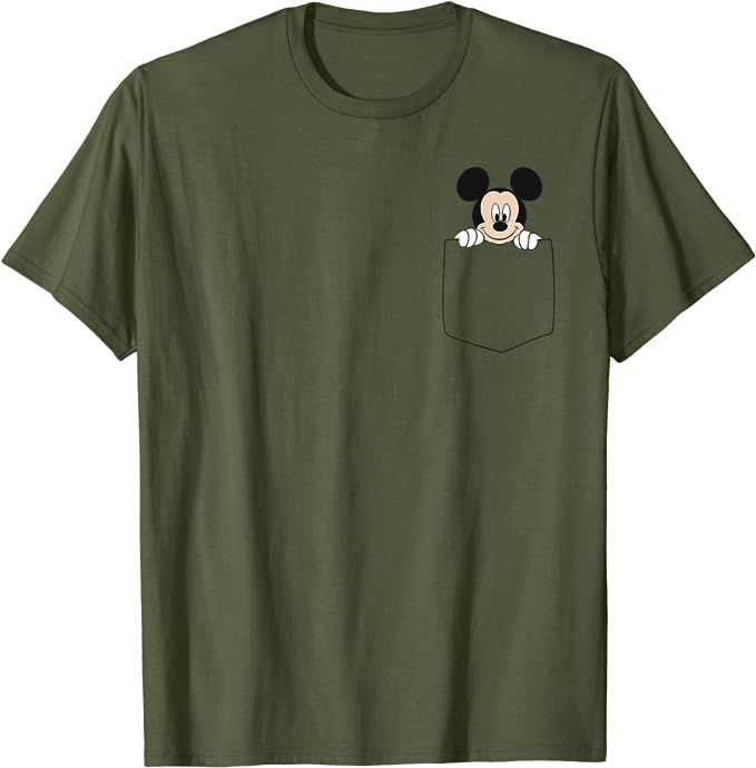 Disney Mickey Mouse Pocket T-Shirt | Amazon (US)