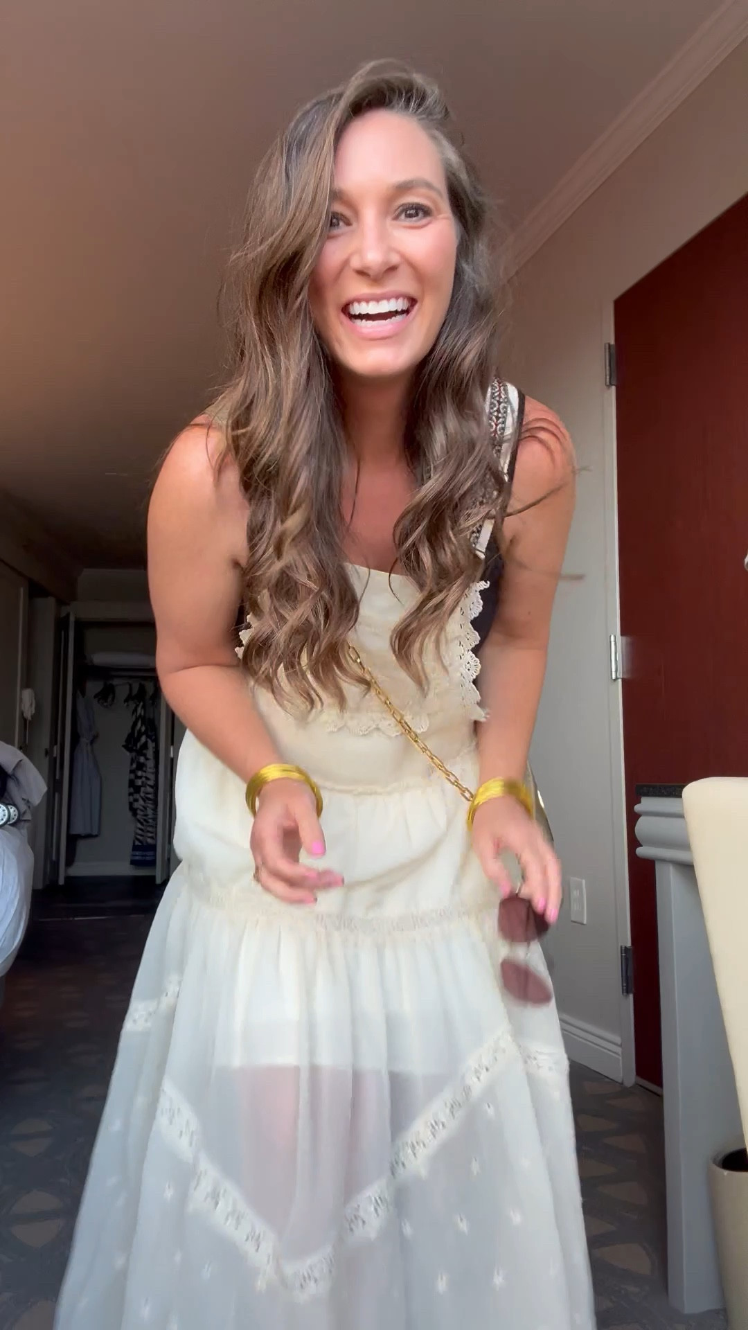 Fit check! Hot summer nights means cool breezy dresses / free people dupe / under $50 

#LTKStyleTip #LTKFindsUnder50 #LTKSeasonal