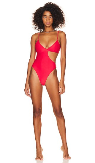 x REVOLVE Frankie One Piece in Red | Revolve Clothing (Global)