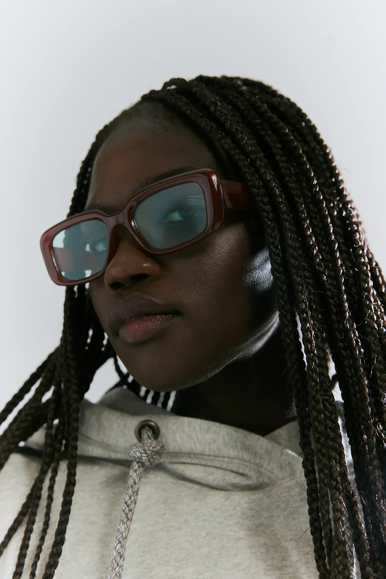 Frankie Rectangle Sunglasses | Free People (Global - UK&FR Excluded)