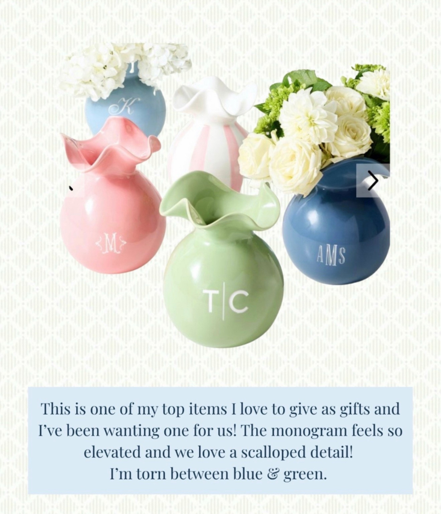 I have had my eye on this vase for so long! They make such great gifts

#LTKHome #LTKSeasonal