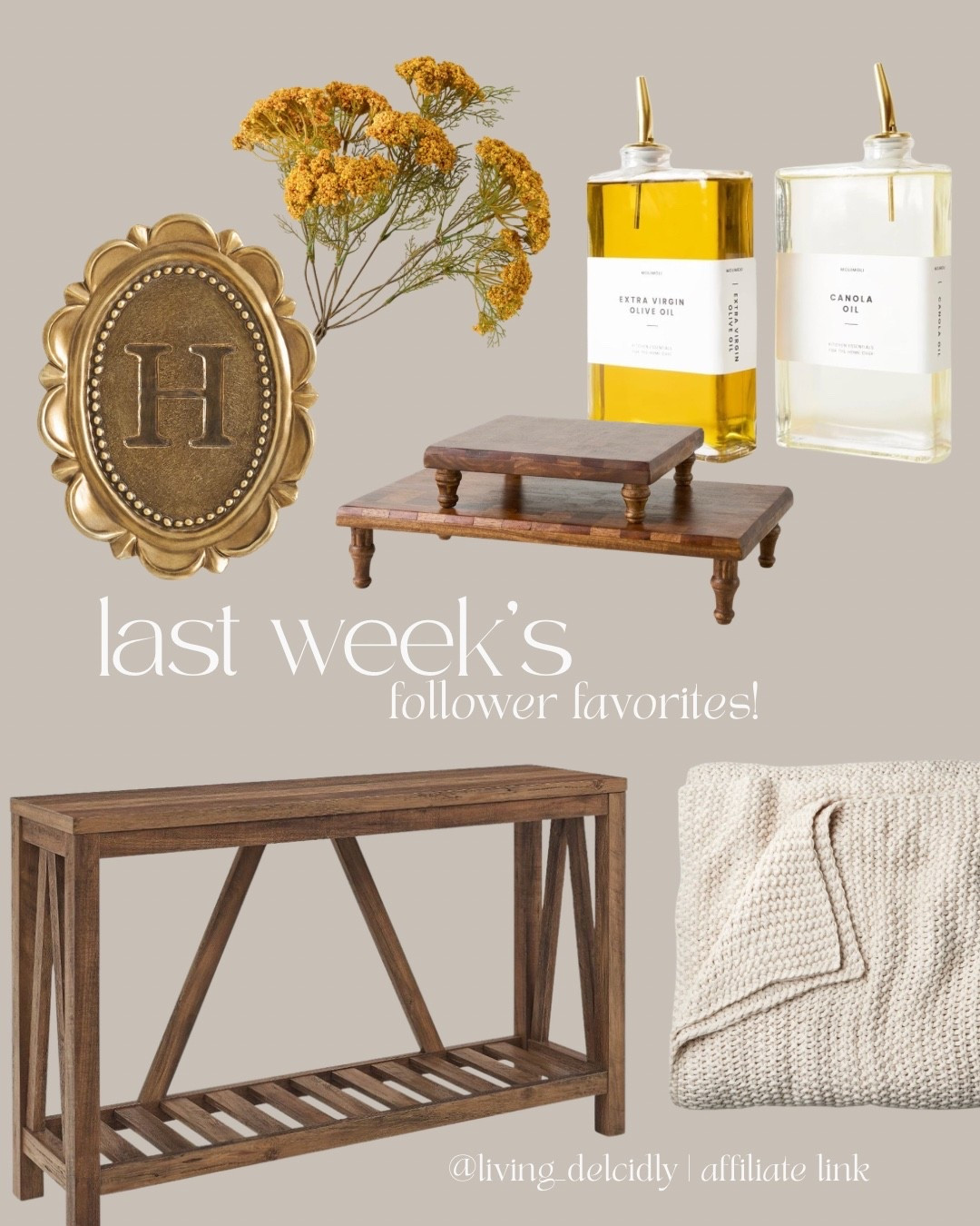 Last week’s follower favorites! I own & love all these items — I’m so glad you do too! ☺️

#LTKHome