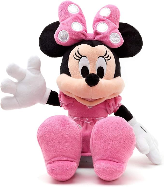 Disney Minnie Mouse Plush - Pink - Medium - 18 Inch | Amazon (US)