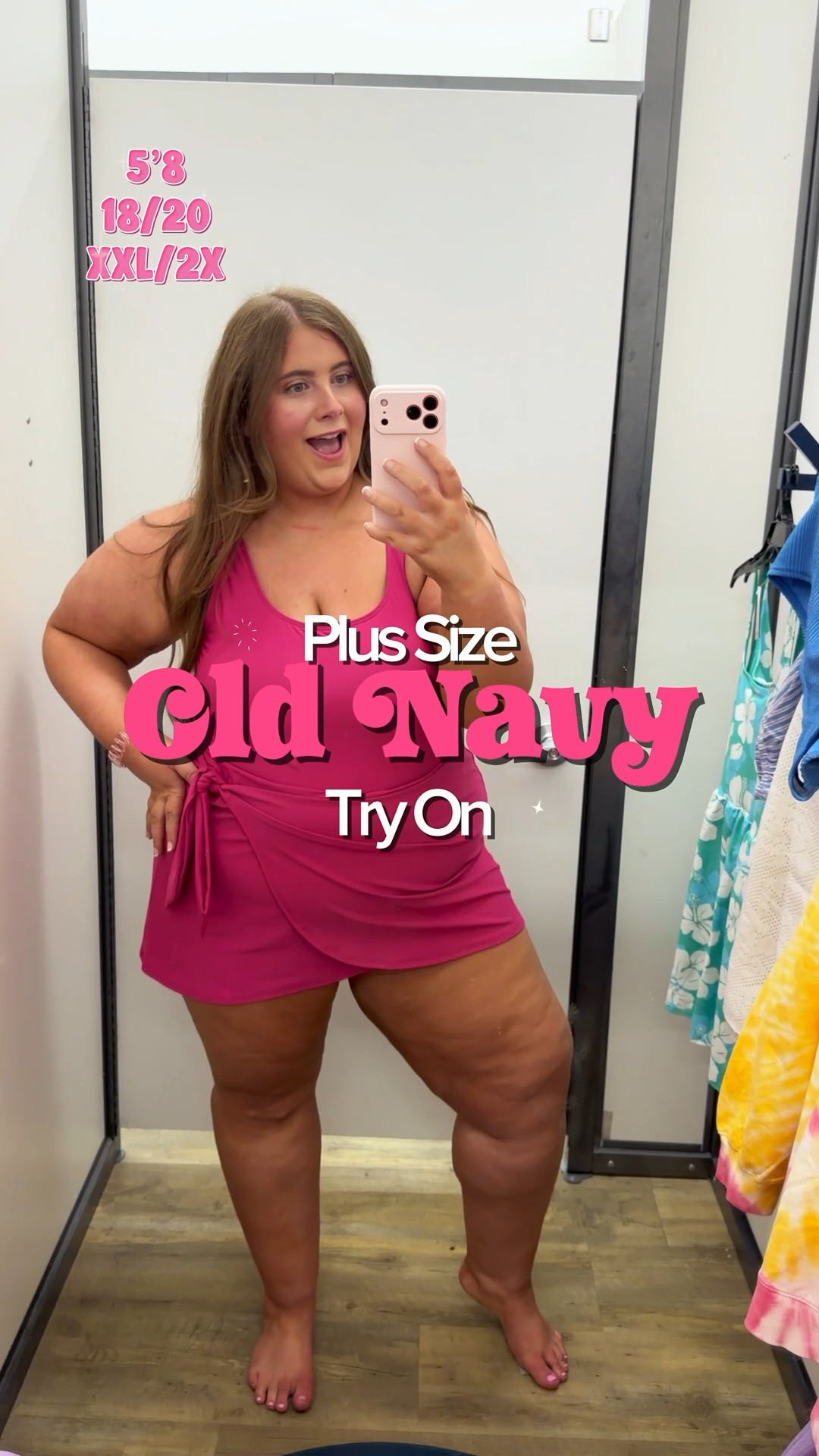 AND old navy is doing 50% off until may 20th!! 
i had to go try on the summer finds these were WAY too cute and honestly some of my favorite old navy finds lately sizing for reference: i'm 5'8, size 18/20 

White set shorts: 2x (would size up to 3x) 
tank top: xl (would prefer xxl/2x)
Flag sweatshirt: xxl
cinched tank: 2x
Swim dresses: 2x
which one is your favorite??

#LTKPlusSize #LTKSaleAlert #LTKSwim