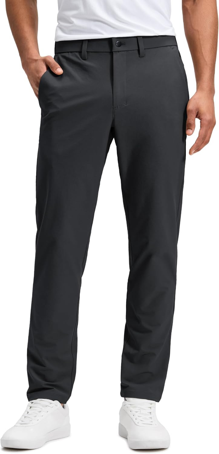 CRZ YOGA Stretch Cotton Chino Pants 30"/32" | Amazon (US)