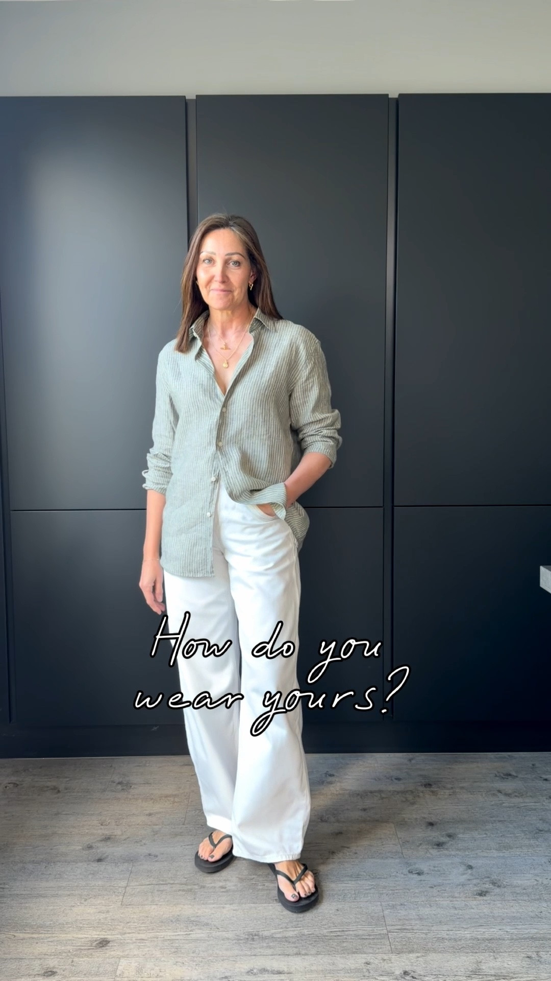 Playing around with ways to wear is a great way to get the best use from your wardrobe.

I discovered this shirt in the men’s section and it’s become a firm favourite with lots of options. 

Untucked, open, knotted or tied this shirt is a lovely way to nail that masculine/feminine feel.

 It’s a slim fit so it has shape and can be worn loads of ways - plus it’s long enough to double as a beach cover up 👌🏻

The curve jeans are my most worn - the shape is excellent and the denim is really soft and fluid.

#LTKsummer #LTKstyletip #LTKover50style
