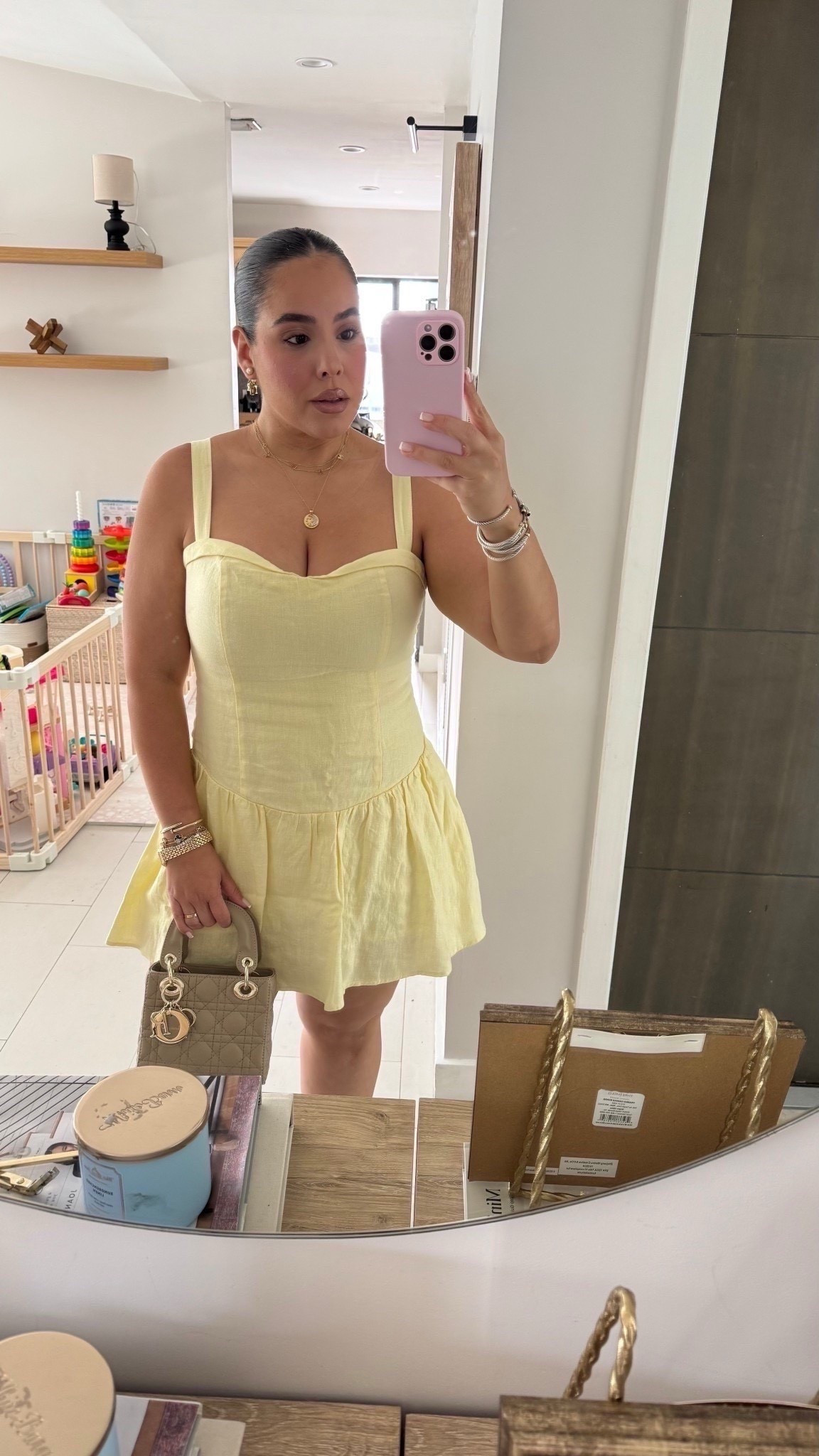 The linen dress I wore to an engagement party! Wearing size L! It has built in shorts 

#LTKStyleTip #LTKMidsize #LTKU