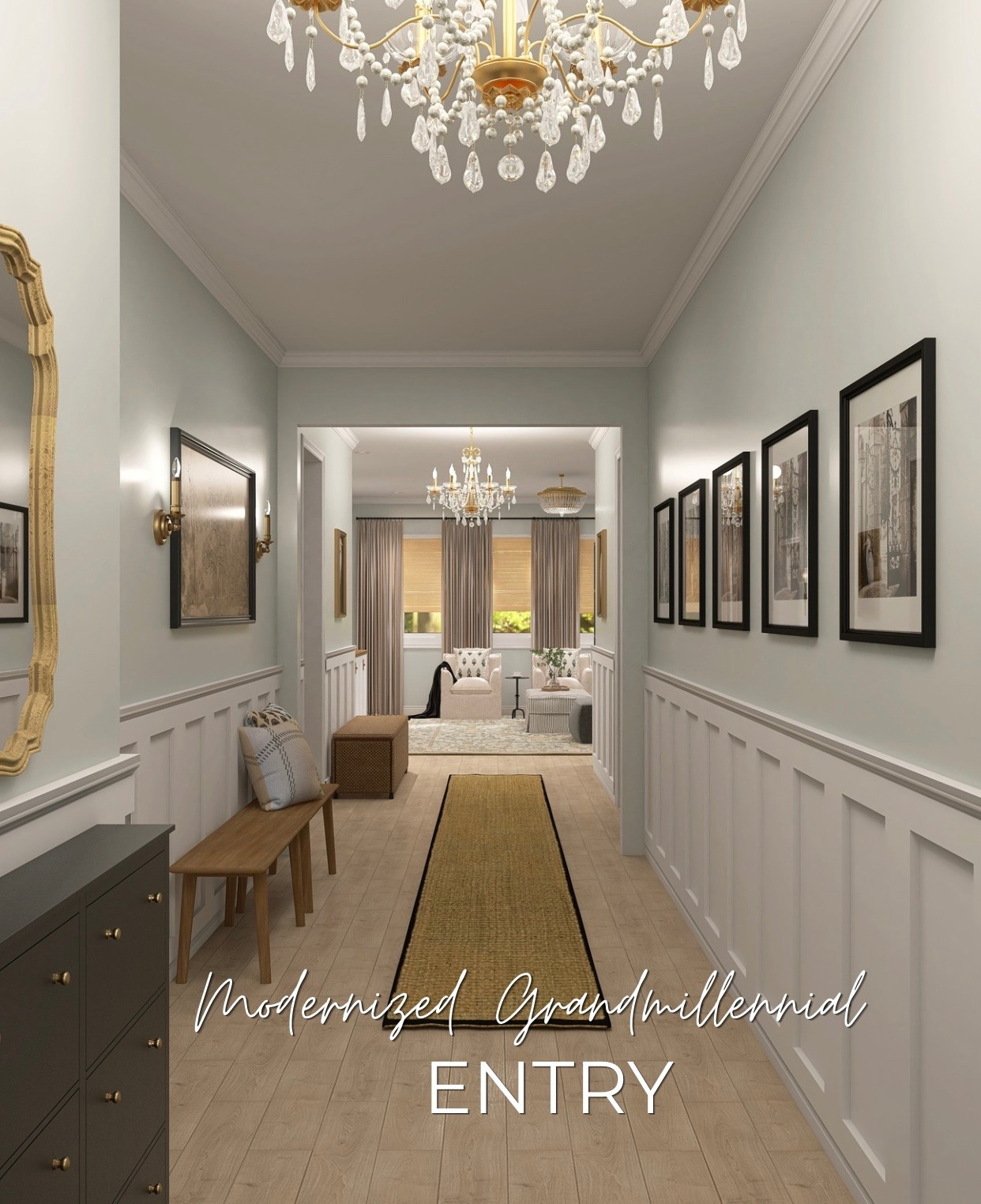 Designed by Brandy
Modernized Grandmillenial Entry 

#LTKSeasonal #LTKHome #LTKmomlife