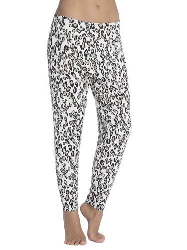 Eva B. Bitzer Leo-Bündchenhose, Champagner schwarz, beige, 36 | Karstadt - Online Shop