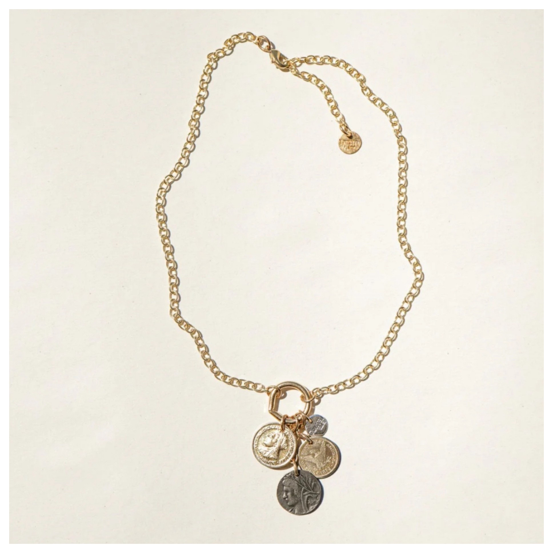 Love coin jewelry and this piece is a little more dainty than most. 

#LTKStyleTip #LTKOver40 #LTKMidsize