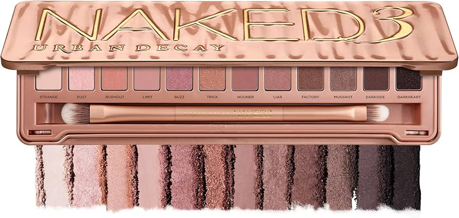 Urban Decay Naked 3 Eyeshadow Palette, Soft Pink Neutral Makeup Palette, Matte, Metallic, Shimmer... | Amazon (US)
