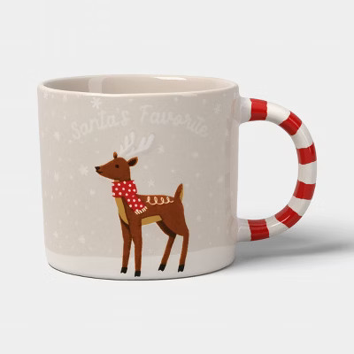 16oz Christmas Stoneware Santa's Favorite Mug - Wondershop™ | Target