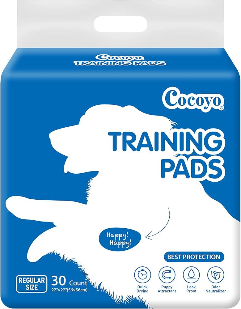 COCOYO Best Value Training Pads 30 Count | Dog Pee Pads | Super Absorbent Puppy Pads | Amazon (US)