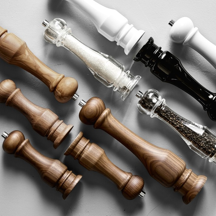 Williams Sonoma Traditional Acrylic Salt & Pepper Mills | Williams-Sonoma