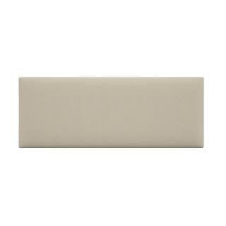 VANT Micro Suede Neutral Sand Queen-Full Upholstered Headboards/Accent Wall Panels SNE304 - The H... | The Home Depot