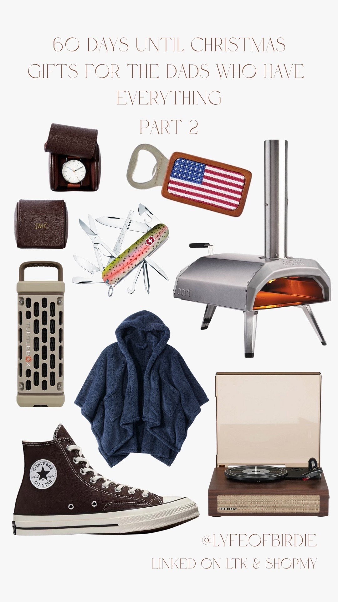 I just love these and have my eye on a few of these gifts for that special guy! A pizza oven, a record player, and a waterproof speaker… all gifts men will love and use! Happy Shopping💌

Also found on my ShopMy! @Lyfeofbirdie

https://shopmy.us/lyfeofbirdie