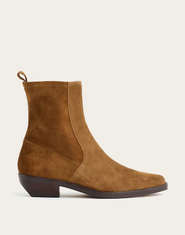 The Idris Ankle Boot in Suede | Madewell