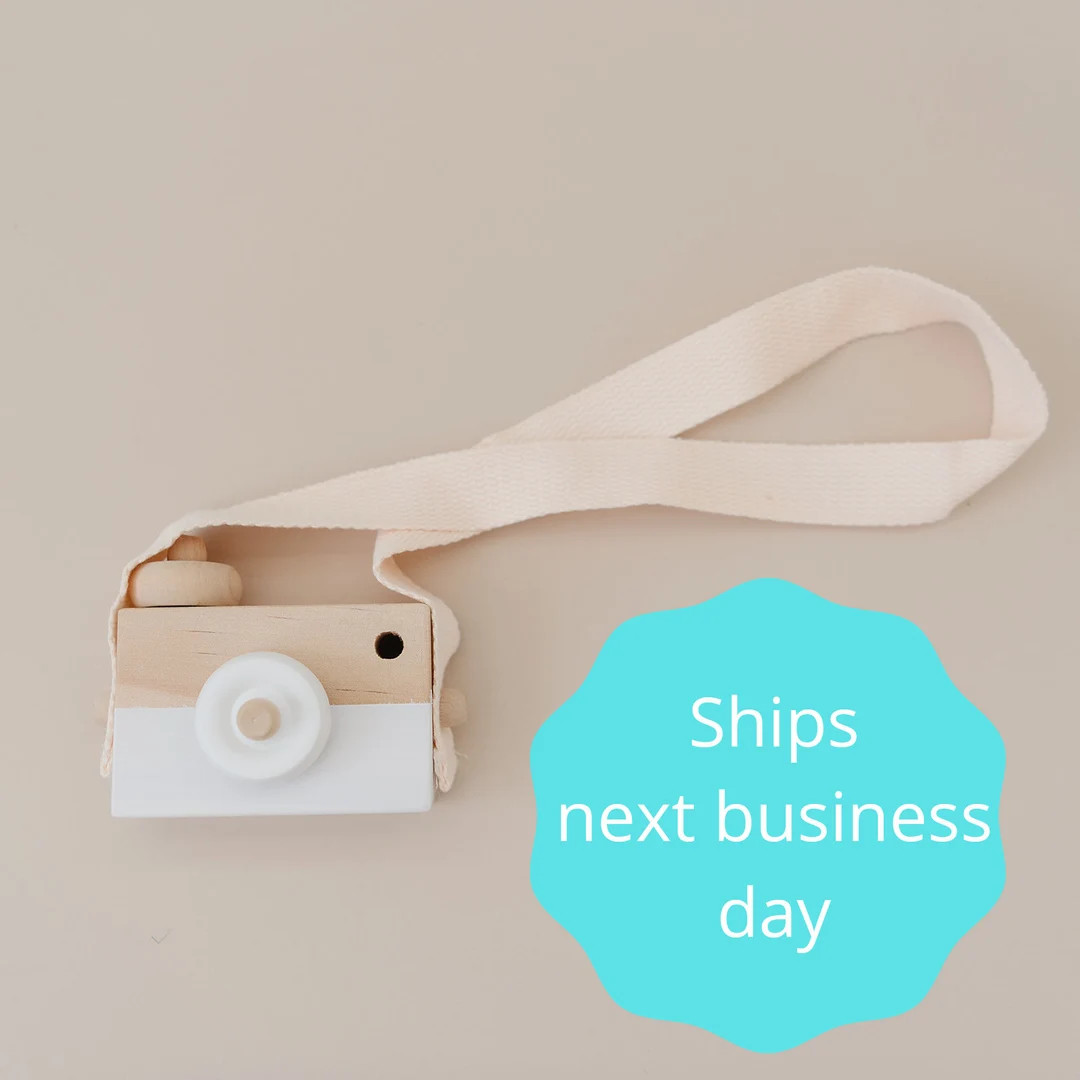 Wooden Baby Camera- Wooden Camera- Wooden Camera Toy- Camera Toy | Etsy (US)