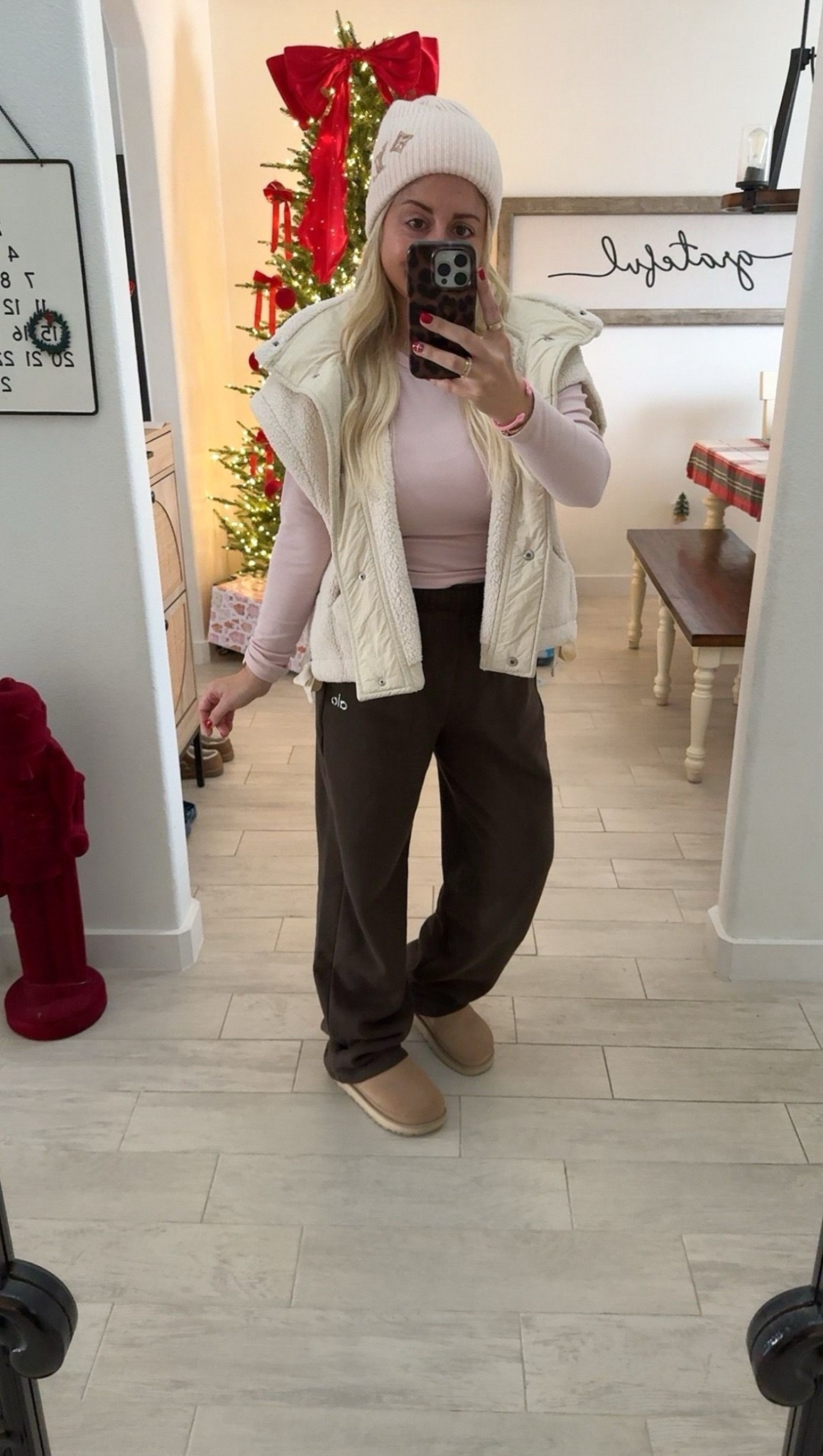 Comfy outfit
Fleece vest xs
Alo sweatpants small
Ugg clogs tts

#LTKdayinmylife #LTKFindsUnder100 #LTKFindsUnder50