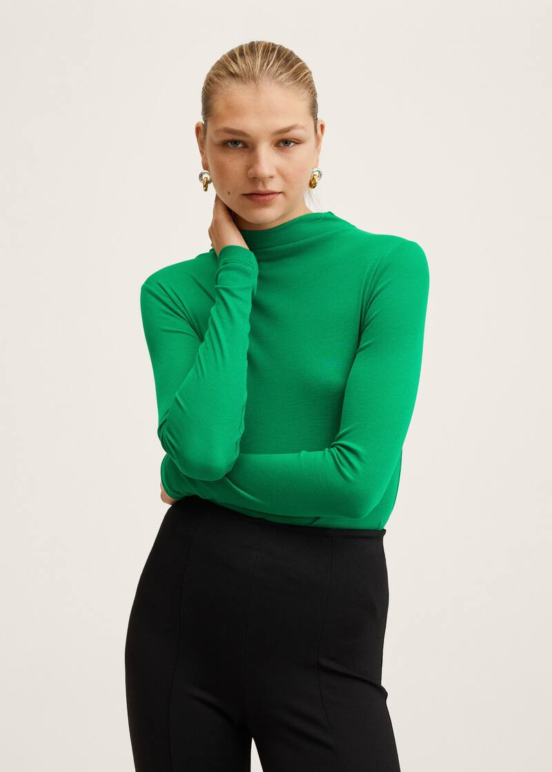 Search: green long sleeve top (44) | Mango USA | MANGO (US)