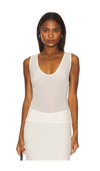 Nakedvice x REVOLVE The Pepa Tank Top in Ivory. - size S | Revolve Clothing (Global)