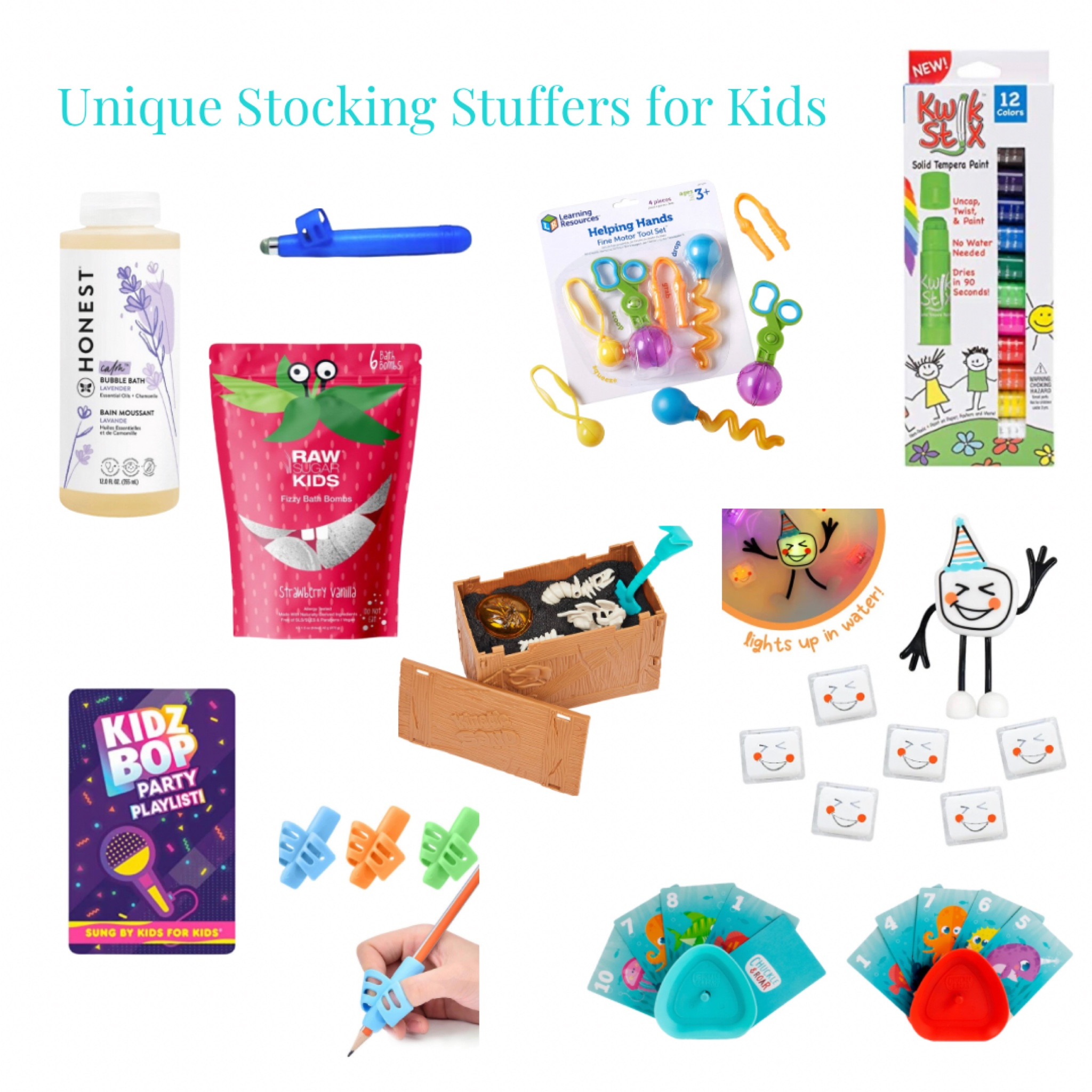 Unique stocking stuffers for kids 

#LTKHoliday #LTKkids #LTKGiftGuide