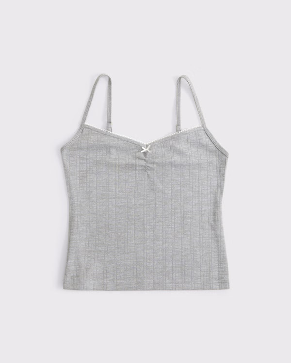 Pointelle Sleep Cami | Abercrombie & Fitch (US)