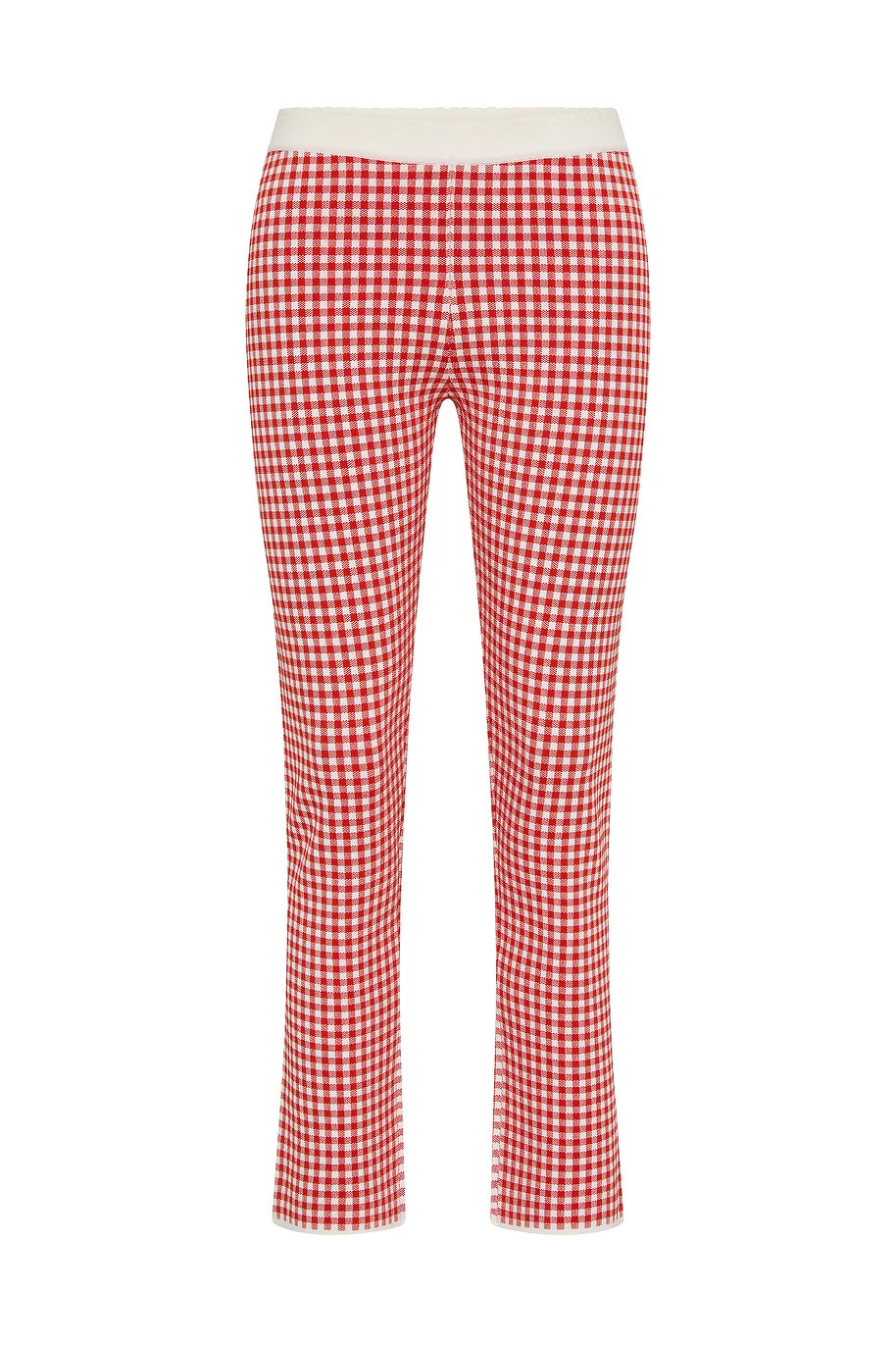 Micah Pant in Red Gingham | Over The Moon