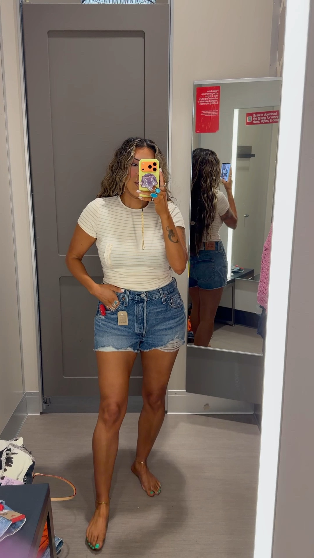New Arrivals Target Try On | @Target Target 

5’4” 150ish pounds, 36C, 31”waist, 41” hip, 8/10 pant

I’ll also have my self tanner linked! I use @Loving Tan US
@levi 

#LTKSeasonal #LTKMidsize #LTKootd