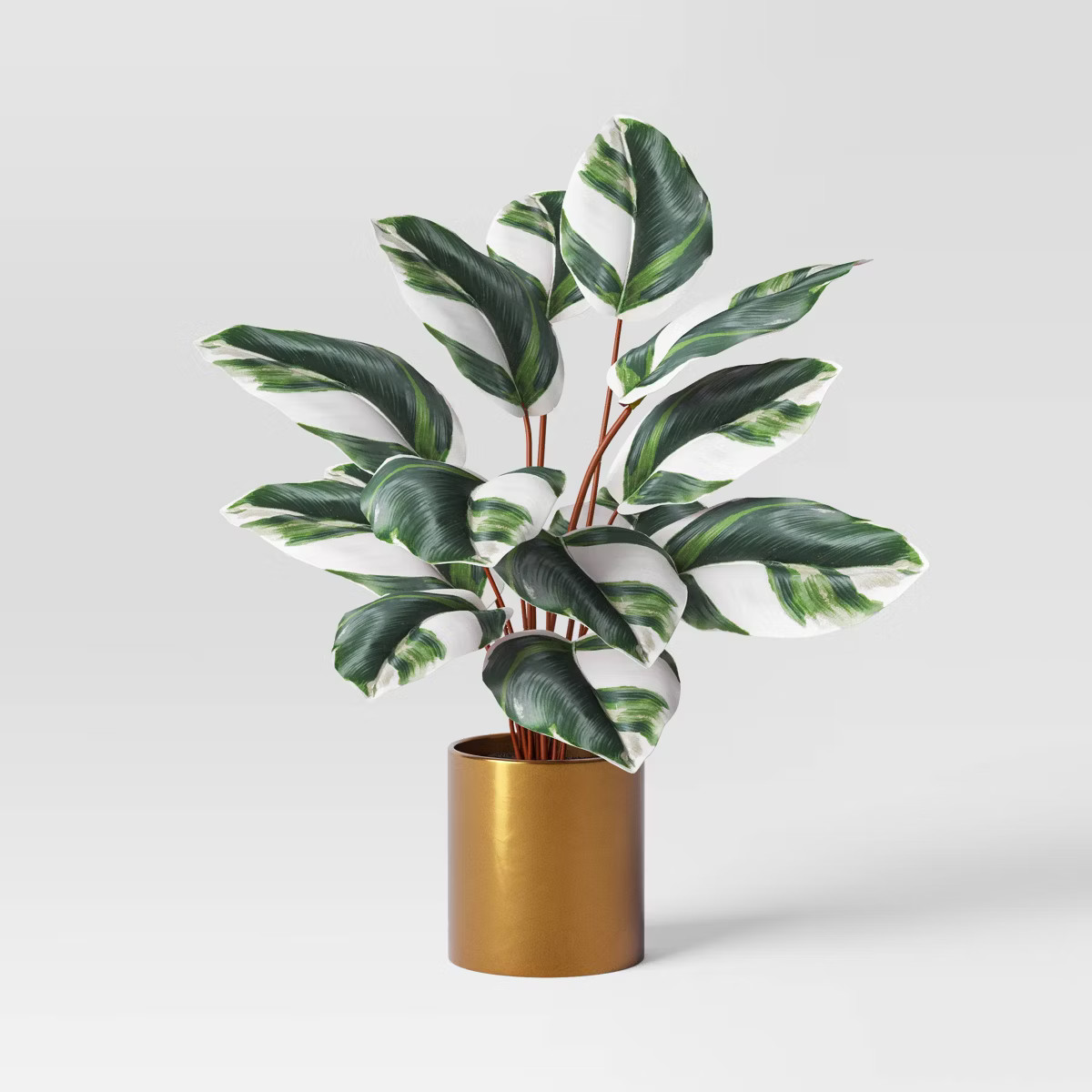 Luxe Maranta Leaf in Gold Pot - Threshold™ | Target