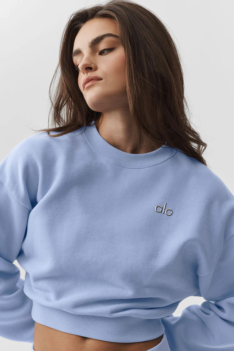 Cropped Accolade Crewneck | Alo Yoga (US)