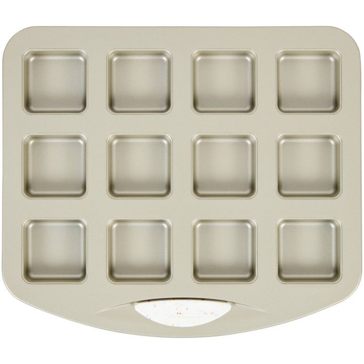Wilton Daily Delights Mini Square Baking Pan Silver | Target