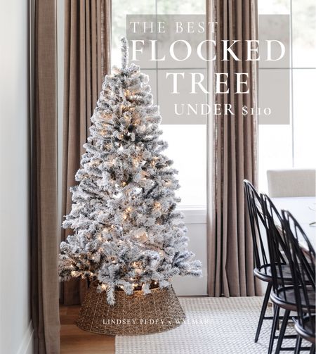 I saw this pre-lit flocked tree is on deal @walmart and grabbed it for Jack’s room. As soon as I unboxed it i immediately ordered a other for our dining room. It’s so beautiful and the price is amazing. 

#walmartpartner 

Walmart, rollback, flocked tree, Christmas tree, holiday tree, pre-lit tree, tree collar 

#LTKhome #LTKHoliday #LTKSeasonal