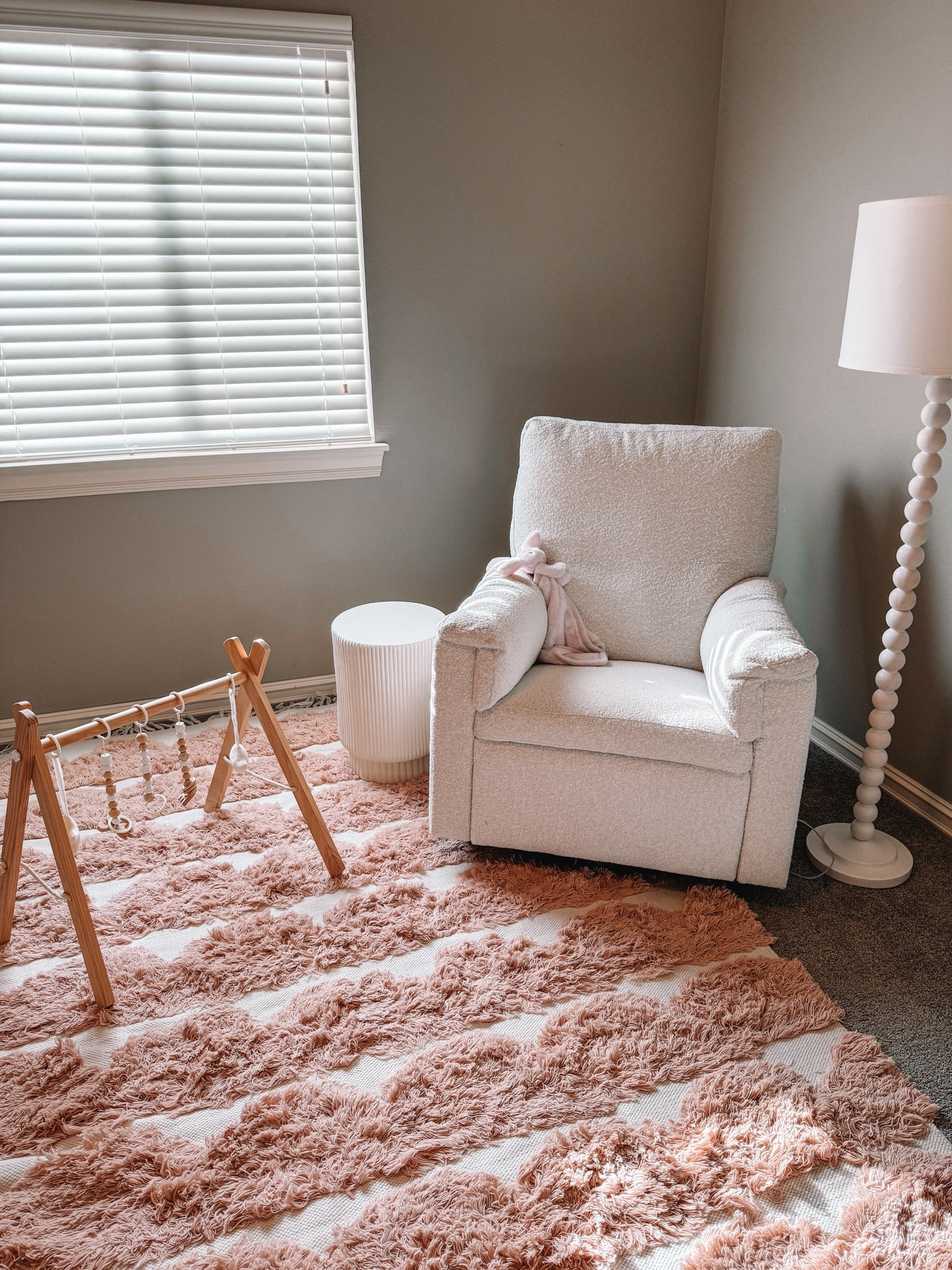 Baby girl’s nursery is coming together little by little! Love the rug we found for this space! 🎀 Our rug is the 8x10 ft.

#LTKBaby #LTKBump #LTKHome
