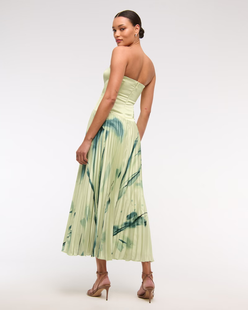 The A&F Giselle Drop-Waist Maxi Dress | Abercrombie & Fitch (US)
