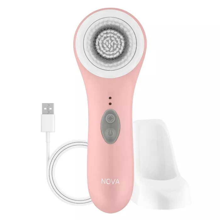 Spa Sciences NOVA Sonic Cleansing Brush with Patented Antimicrobial Brush Bristles | Target