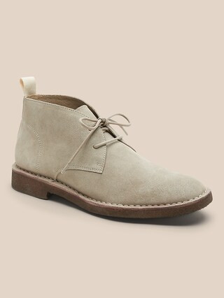 Brendt Suede Crepe-Sole Chukka Boot | Banana Republic (CA)